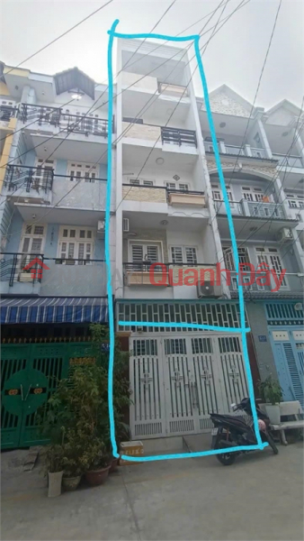 10m Pham Van Chieu Street, Ward 14, Area 4x13m, 6 Floors, only 6.5 billion Sales Listings