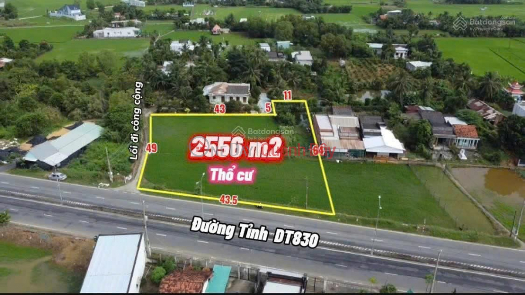 đ 26 tỷ, Chính Chủ Cần Bán Gấp ĐẤT THỔ CƯ - Diện Tích Lớn Mặt Tiền Huyện Cần Đước, Long An