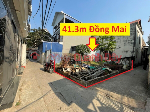 SUPER PRODUCT PRICED 4 BILLION LAND IN DONG MAI-HA DONG DISTRICT, AREA: 41.3M _0