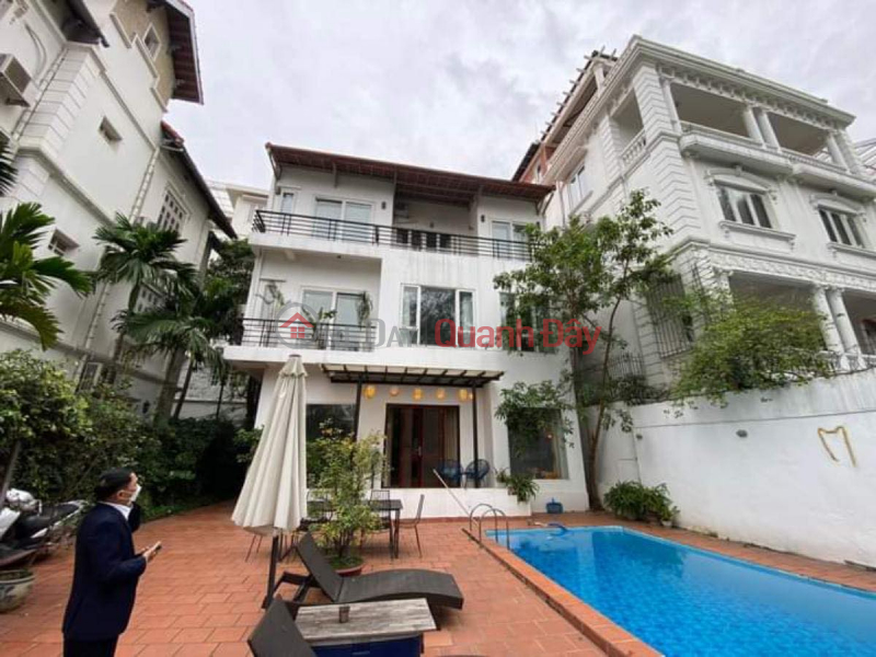 To Ngoc Van Street Villa 361m 3 floors garden swimming pool 53 billion Tay Ho Sales Listings