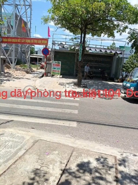 Land for sale, 85m², includes a row of rental rooms currently occupied, near Hoa Khanh Industrial Park, accessible by car, price 2.4 billion VND. Sales Listings