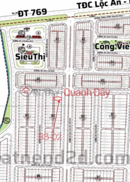 Selling a stunning villa plot in the D2D Loc An residential area, Long Thanh, Dong Nai. Contact: 0913 874 217 Vietnam | Sales đ 5.2 Billion