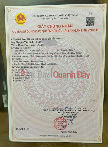 | Làm ơn chọn Nhà ở | Niêm yết bán, đ 2,69 tỷ