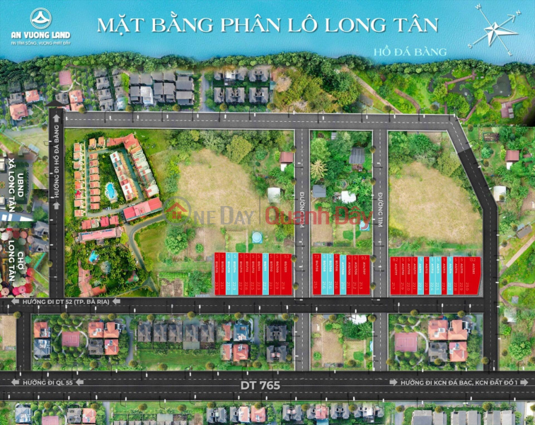 Residential land for sale in Long Tan commune, Dat Do district, Vung Tau Sales Listings