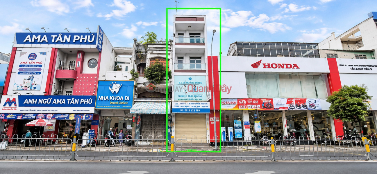 House for rent on Nguyen Son Street, 80m², 4 floors, 29 million VND - near the intersection, in a commercial area., Vietnam | Rental | đ 29 Million/ month