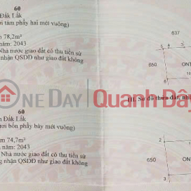 Land for sale on KA3 street, Ea Tu commune, Buon Ma Thuot, Dak Lak. near ecocity, price 1.25 billion _0