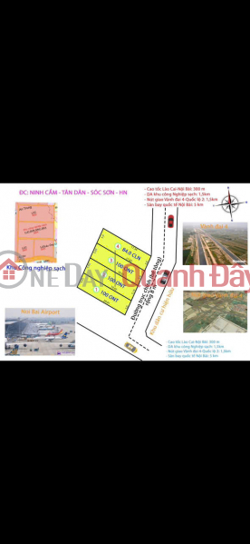 ĐƯỜNG RỘNG 8 M DT 100 M FUN THỔ CƯ GIÁ CHỈ CÓ NHỈNH 2 TỶ -- DC TẠI NINH CẦM TÂN DÂN KIM ANH HN -LÔ ĐẤT PHÙ Niêm yết bán