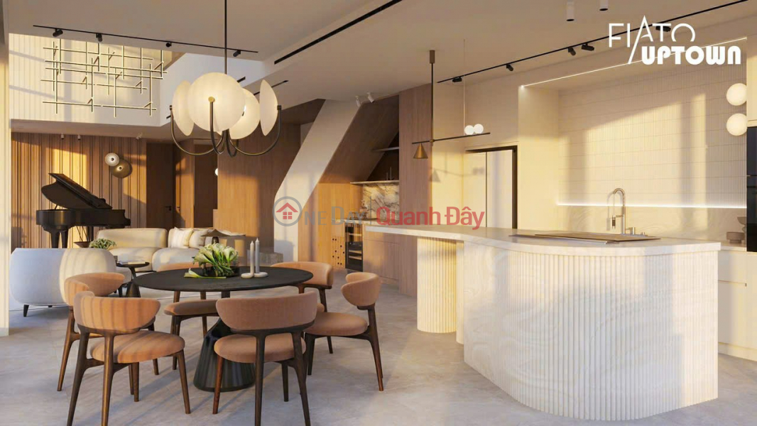 Fiato Uptown offers a unique 3-bedroom duplex apartment at only 61 million VND\\/m2 in the heart of Thu Duc, next to Ring Road 2. Sales Listings