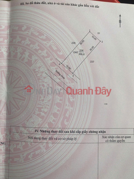 ĐẤT ĐẸP - GIÁ TỐT - Bán Đất Khu TĐC Minh Tân, Dầu Tiếng, Bình Dương Niêm yết bán