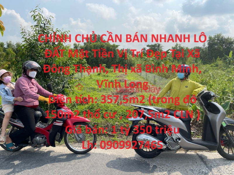 OWNER NEEDS TO SELL FAST LOT OF LAND, Beautiful Location In Binh Minh Town, Vinh Long Sales Listings