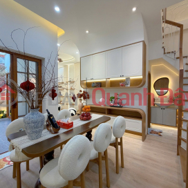 ► Near Phan Thanh main road, 75m2, brand new 2-story house, 4 bedrooms, relaxing in every corner, 5.x billion VND _0