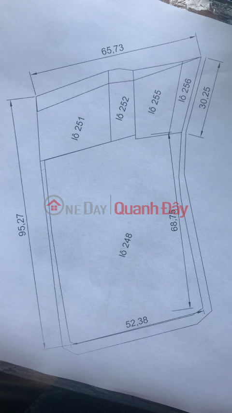 Bán đất mặt tiền đường QL1A Ninh Hoà 5190m2 có 600m2 thổ cư _0