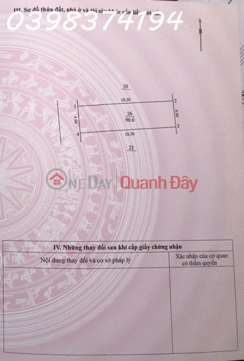 94m2 of Dong Anh land, beautiful square size to build a livable house _0