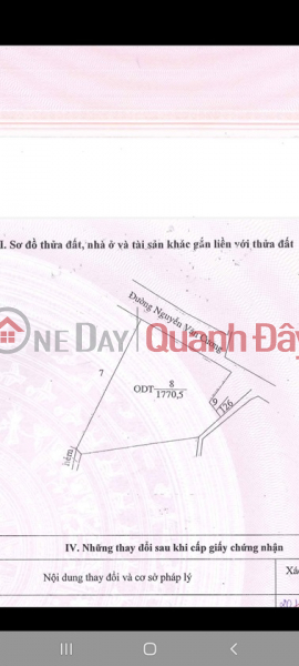 Property Search Vietnam | OneDay | Residential | Sales Listings | Beautiful Land - Good Price Owner Needs to Sell Residential Land on Nguyen Van Cuong Street, Tan Khanh Ward, Tan An City.