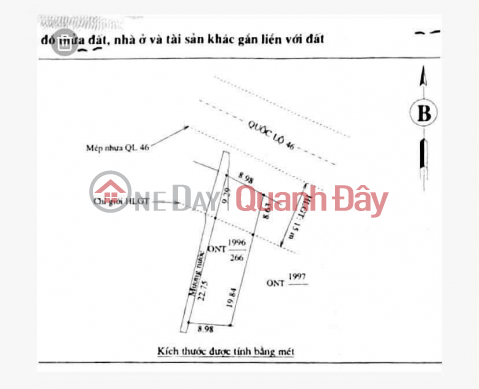 Đất mặt tiền Quốc lộ 46 - Ngay cổng chào Quê Ngoại Bác Hồ Kim Liên - Có dòng tiền cho thuê _0