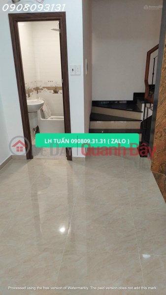 A3131-Cần bán gấp nhà 4 tầng Phường 13, Quận 3, 55m2 giá chỉ 5,2 tỷ Niêm yết bán