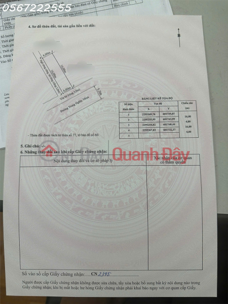 Property Search Vietnam | OneDay | Nhà ở, Niêm yết bán, LÔ GÓC 63.8M² MẶT ĐƯỜNG TRUNG NGHĨA – NAM ĐỒ SƠN, ĐƯỜNG 12M – GIÁ CHỈ 1.6X TỶ ZALO 0567 222 555