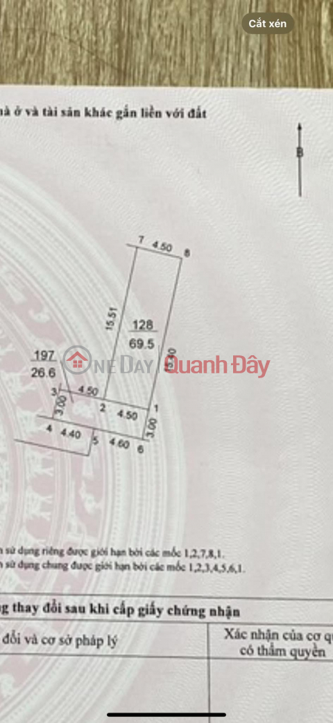 Urgent sale of 69.5m2 of land on Yen Street, Xuan Non, Dong Anh, Hanoi. Full residential land _0