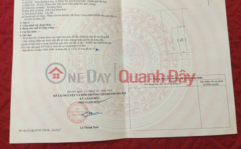 SIÊU PHẨM 50 m2 ĐẤT HOÀNG LONG – ĐẶNG XÁ Ô TÔ ĐỖ CỬA ĐƯỜNG THÔNG, GIÁ 4.8 TỶ _0