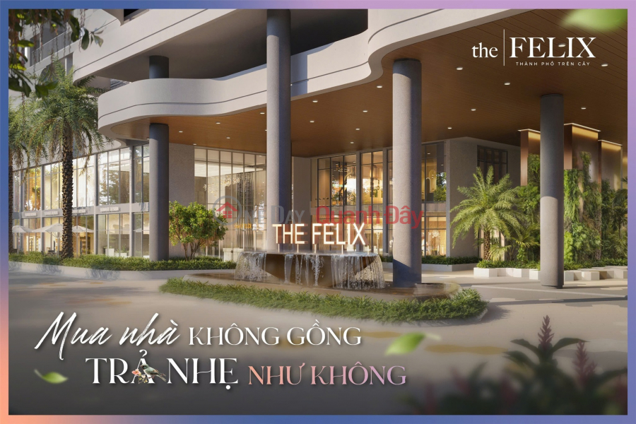 THE FELIX – Căn hộ cao cấp giá tốt chỉ từ 2xx triệu liền kề Eaon Thuận An Bình Dương. Việt Nam, Bán | đ 34 triệu