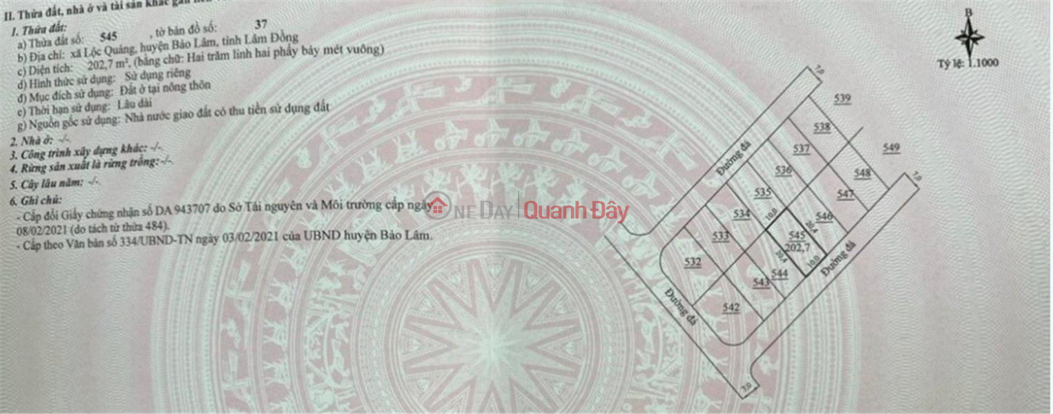 OWN A LOT OF RESORT LAND NOW IN Bao Loc City Center - Lam Dong Sales Listings