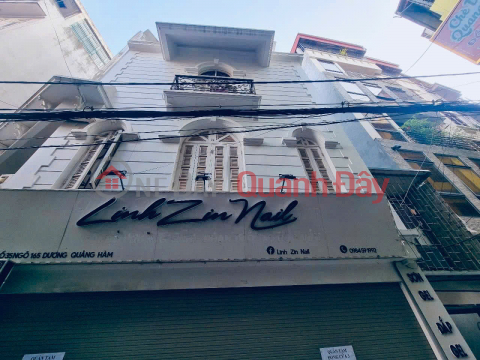 Beautiful House Duong Quang Ham, Quan Hoa, Cau Giay, Area 78m2, corner lot, powerful frontage, top business, car, facility _0