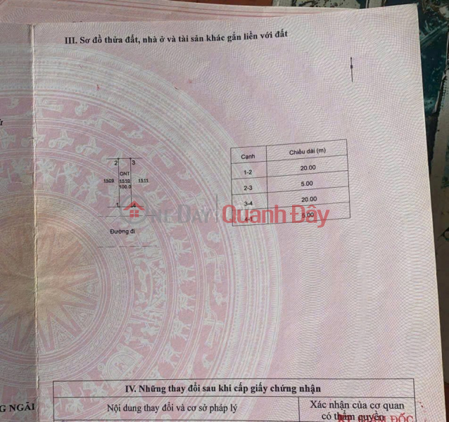 HOT HOT - FOR SALE AN LOC PROJECT LAND LOT IN Nghia Ha, Nghia Ha Commune, Quang Ngai City, Quang Ngai Sales Listings