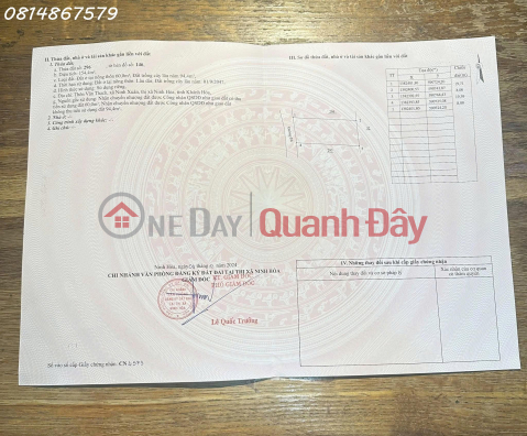 Land lot Van Thach, Ninh Xuan, Ninh Hoa, Khanh Hoa _0