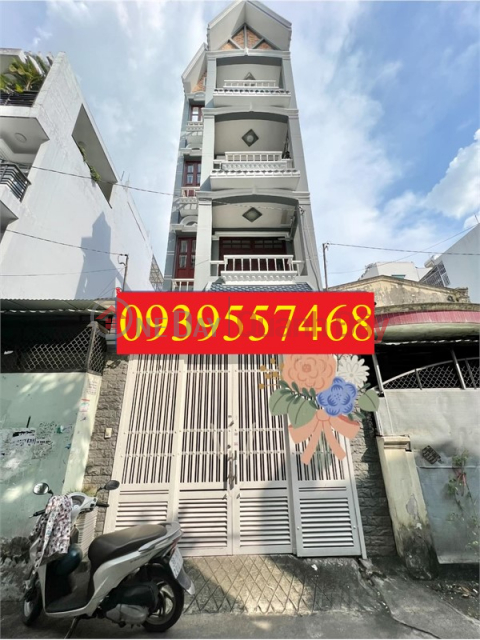 Private house 66m2, 4 floors - HXH, Huynh Van Nghe, Ward 15, Tan Binh -- 6.8 billion _0