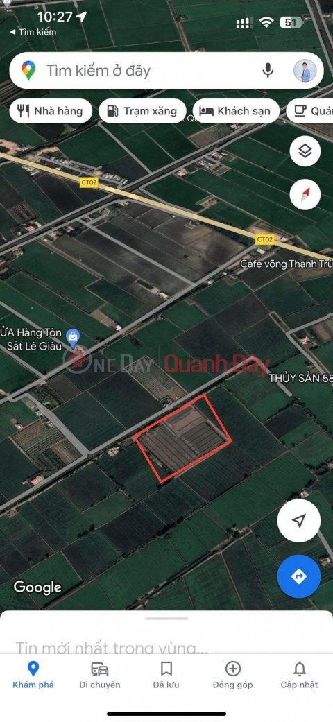 ĐẤT ĐẸP - GIÁ TỐT - Cần Bán Nhanh Lô Đất Tại huyện Thủ Thừa, Long An _0