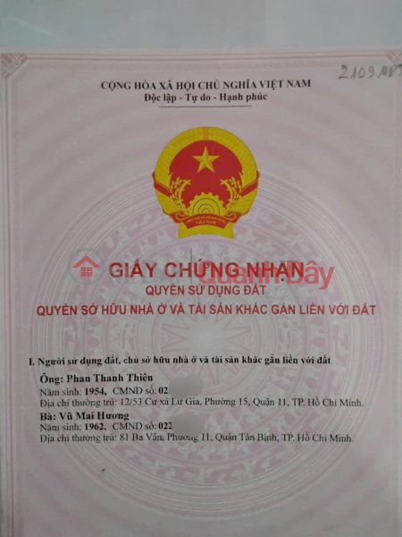 Làm ơn chọn | Nhà ở, Niêm yết bán, đ 21,5 tỷ