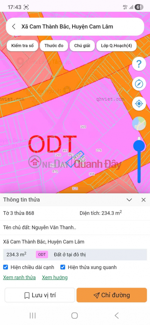 GOOD LOCATION - PROFITABLE INVESTMENT - Land for Sale in Cam Thanh Bac Commune, Cam Lam, Khanh Hoa _0