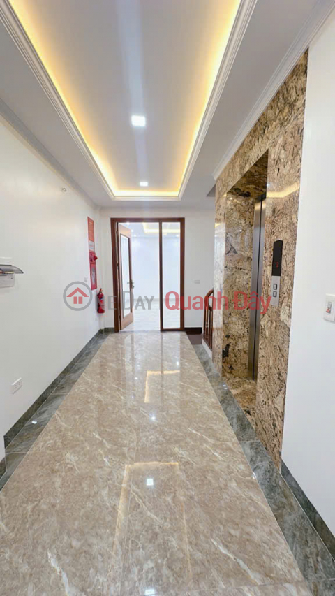 House for sale on Le Duc Tho street, divided into lots for cars to avoid sidewalks, 7 floors with elevator, business - 30m from street frontage _0