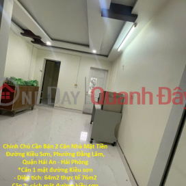 Chính Chủ Cần Bán 2 Căn Nhà Mặt Tiền Đường Kiều Sơn, Phường Đằng Lâm, Quận Hải An - Hải Phòng _0