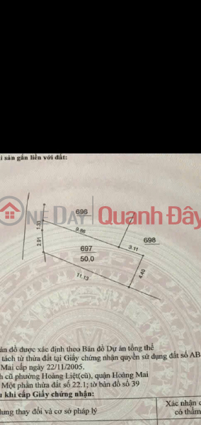 bán nhà 89 Bằng Liệt 50m chỉ 9,6 tỷ, ô tô qua nhà Niêm yết bán