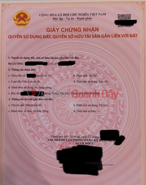 RARE OPPORTUNITY – QUICK SALE OF 2 RESIDENTIAL LAND PLOTS IN HO CHI MINH CITY – INVESTMENT OPPORTUNITY _0