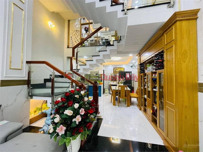 3-floor Mezzanine House, Area 4x14m, Phan Huy Ich Social House, Ward 12, Extremely fragrant only 6.3 billion, Vietnam | Sales | đ 6.3 Billion