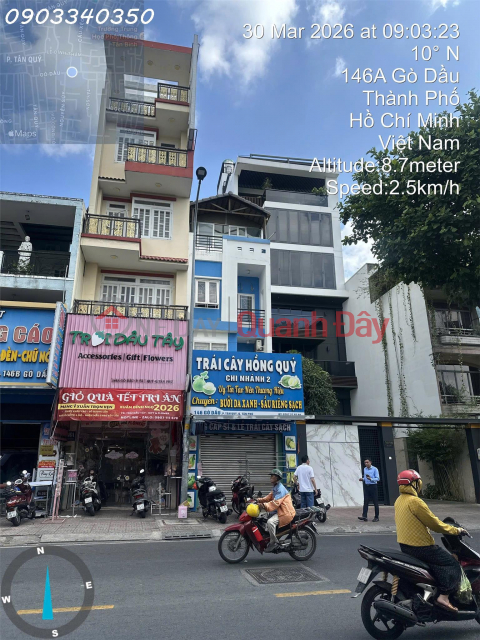 Prime property at 146 Go Dau Street, Tan Quy Ward, Tan Phu District, Ho Chi Minh City, area 199m2, price 43.868 billion VND. _0
