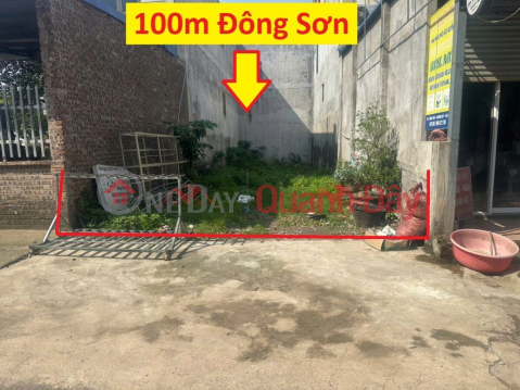 OWNER SELLS 100M2 LAND LOT IN DONG SON-CHUONG MY-HANOI _0