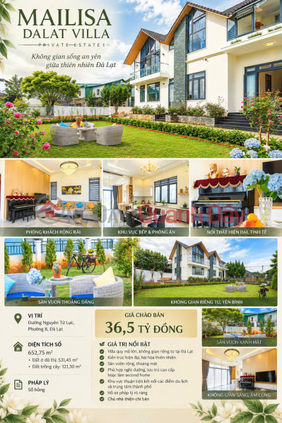 MAILISA VILLA DA LAT. Sales Listings (849-9593384628)