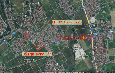 Need money to urgently sell plot of land at Rang San auction, Cao Duong, Thanh Oai. Area 92.5m Just over 30 million\/m2 _0