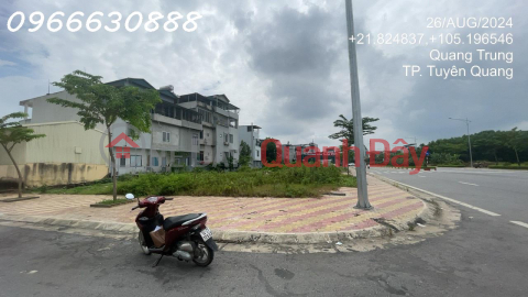 Thinh Hung Subdivided Land on Quang Trung Street - Tuyen Quang City _0