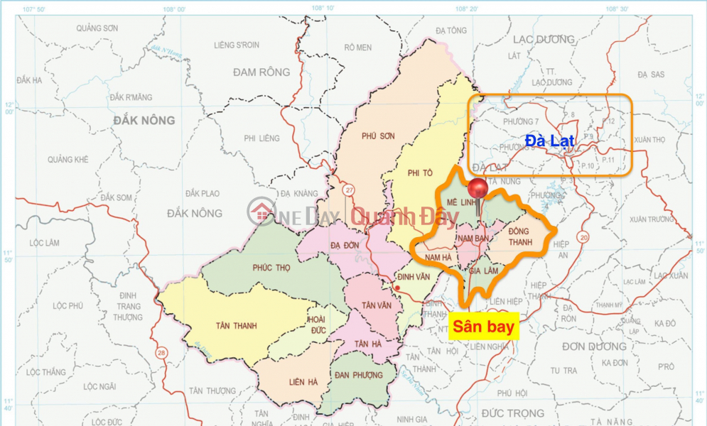 URGENT SALE 300m2 RESIDENTIAL RESIDENTIAL IN DA LAT CITY 2030 for only 830 million Sales Listings
