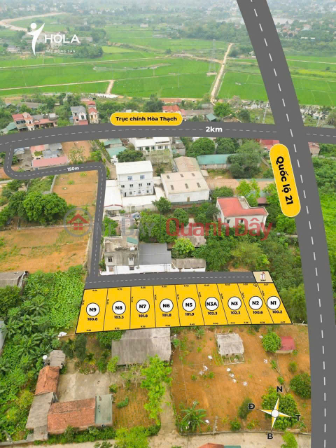 2 tỷ sở hữu ngay đất Phú Cát - Ô tô vào tận cửa - Gần trung tâm - Tiện ích xung quanh - Giá mềm _0