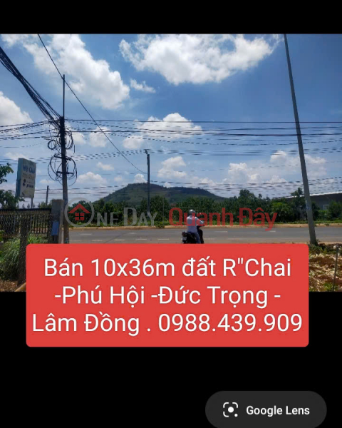 Land for sale, 360m2, R'Chai, Duc Trong, Lam Dong, 1.7 billion VND. _0