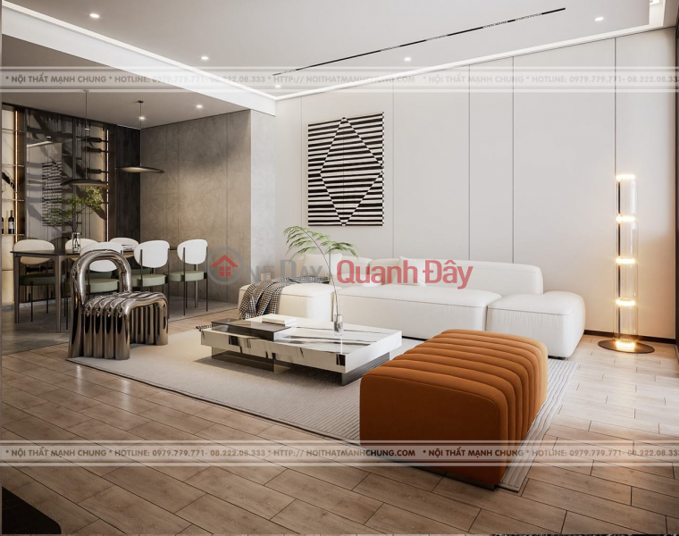 Property Search Vietnam | OneDay | Residential Sales Listings, Full furnished, C6 Tran Huu Duc Building, 124m2, 3 bedrooms, high quality amenities, more than 4 billion