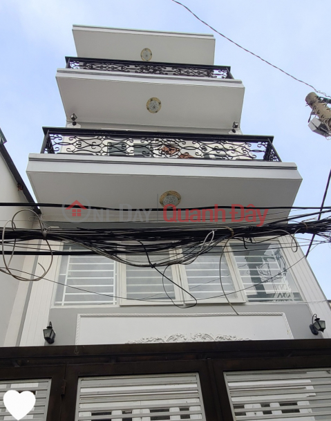 House for sale in Ba Giac Alley, Lac Long Quan Street, Ward 10, Tan Binh, 30m2, 4 Floors, 4.5 Billion. _0