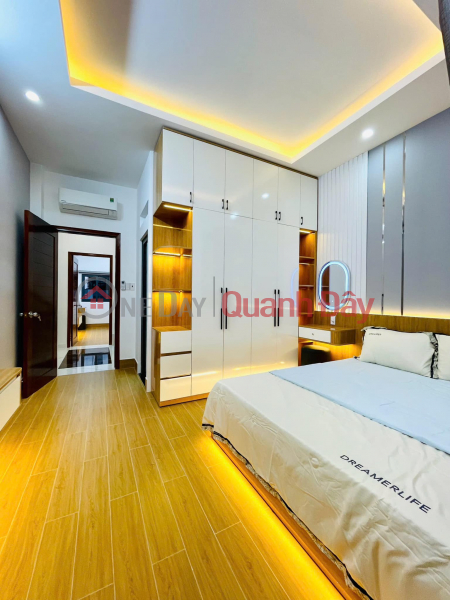 đ 7.89 Billion, New 5-storey house, right at EMART Phan Huy Ich, Ward 12, Go Vap. Price 7.89 billion negotiable