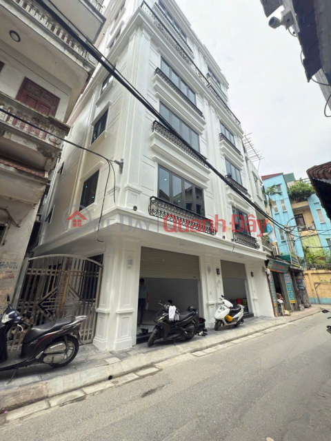 House for sale in Tan Mai, Hoang Mai district. 46m x 5 floors. Car garage, rear-opening land use right. Only 12.3 billion _0