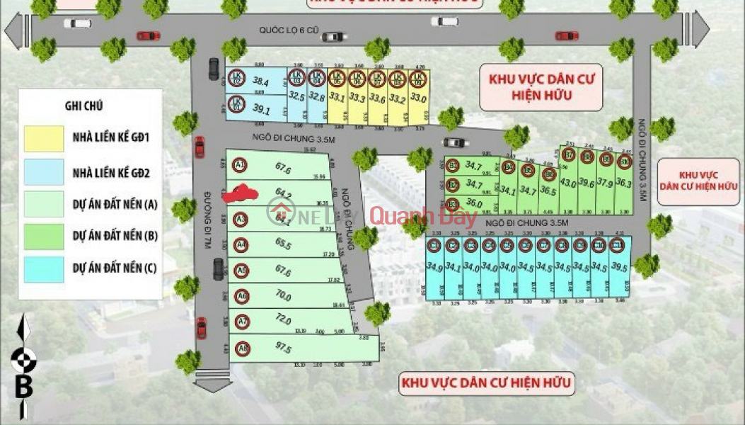 Property Search Vietnam | OneDay | Nhà ở, Niêm yết bán CHÍNH CHỦ BÁN LÔ ĐẤT 64,2M TT CHÚC SƠN-CHƯƠNG MỸ-HÀ NỘI